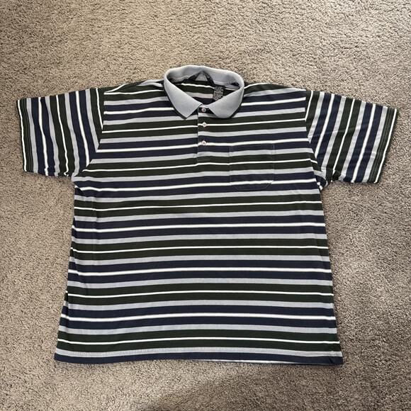 Vintage 90s Knights-Bridge Polo Shirt XL 2-Pack - Picture 5 of 9